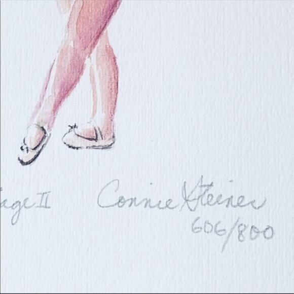 Ballet Center Stage I & II Signed and Numbered Prints by Connie Steiner - Picture 12 of 13